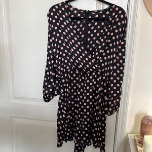 Zara Navy + Polka dot Romper | Never Been Worn